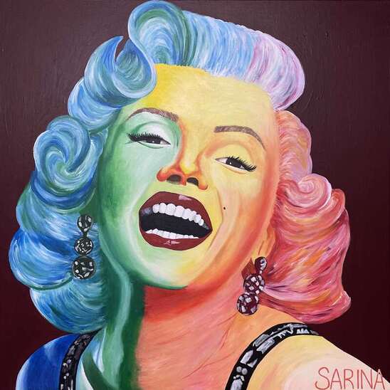 Marilyn Monroe • 80 x 80 • Verkauft